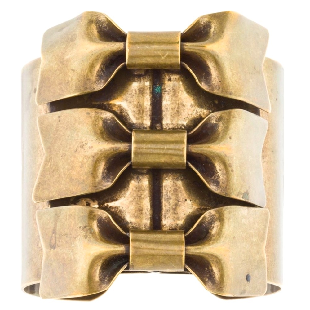 Bow tie cuff by Dannijo